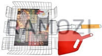 Решетка гриль с опахалом 42х36 см бол 24 шт RA-6041