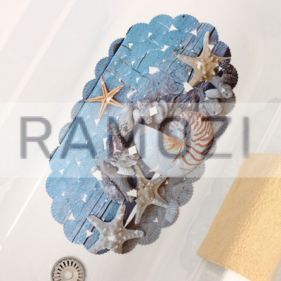 Коврик для ванны РАКУШКИ 60 шт RA-3206